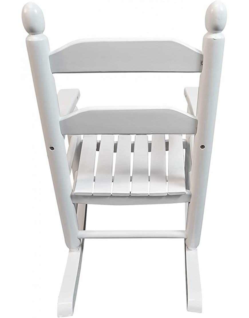 Children’s Rocking Chair Indoor and Outdoor Kids Rocking Chair for Boys and Girls Living Rooms Bedrooms White - BQKHAHXJ4