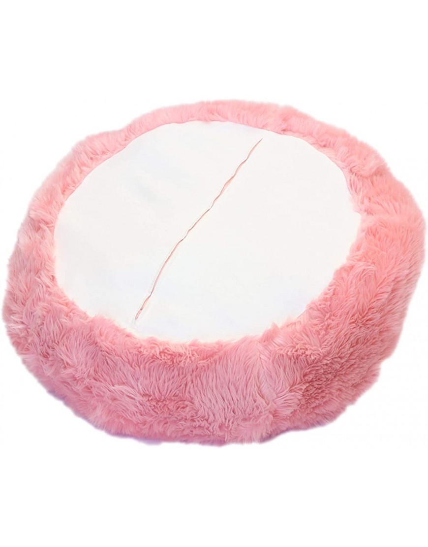 Fluffy Stuffs | Super Soft Furry Stuffed Animal Storage Bean Bag Chair Cover for Kids | Premium Plush Fur | Canvas Handle | Make Bedroom Clutter Comfortable and Fun for Children | Machine Washable - BWSZLZR99