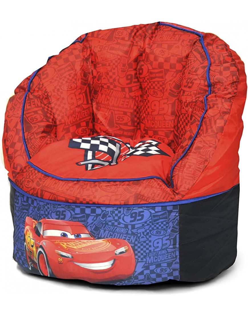 Idea Nuova Disney Cars Toddler Bean Bag Chair Red - BB6KXX6EM