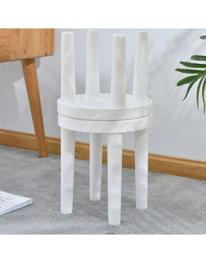 DOITOOL Plastic Stool Childrens Stool Household Stool Anti- Slip Seat Stool Chair for Living Room Study Room Bathroom - BQNPULXMX