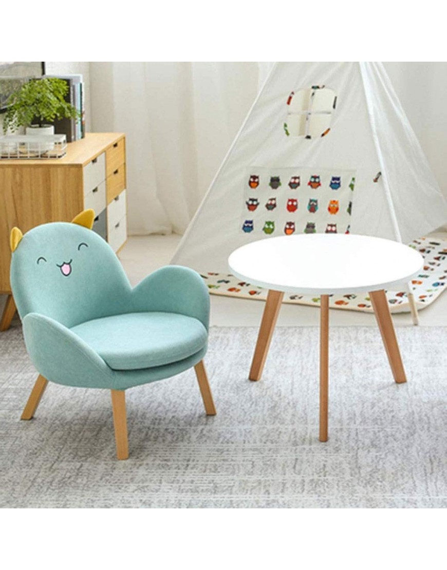 WPYYI Children's Sofa Kids Couch Armrest Chair Upholstered Living Room Furniture Lounge Bed Color : Blue - B4ZCAVG7U
