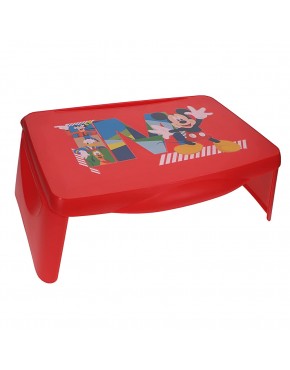 Disney's Mickey Mouse Goofy Donald and Pluto Foldable Storage Activity Tray for Coloring Homework Crafts and More Red 17.9 x 12.8 x 2.36 inches - B44C6H8YJ