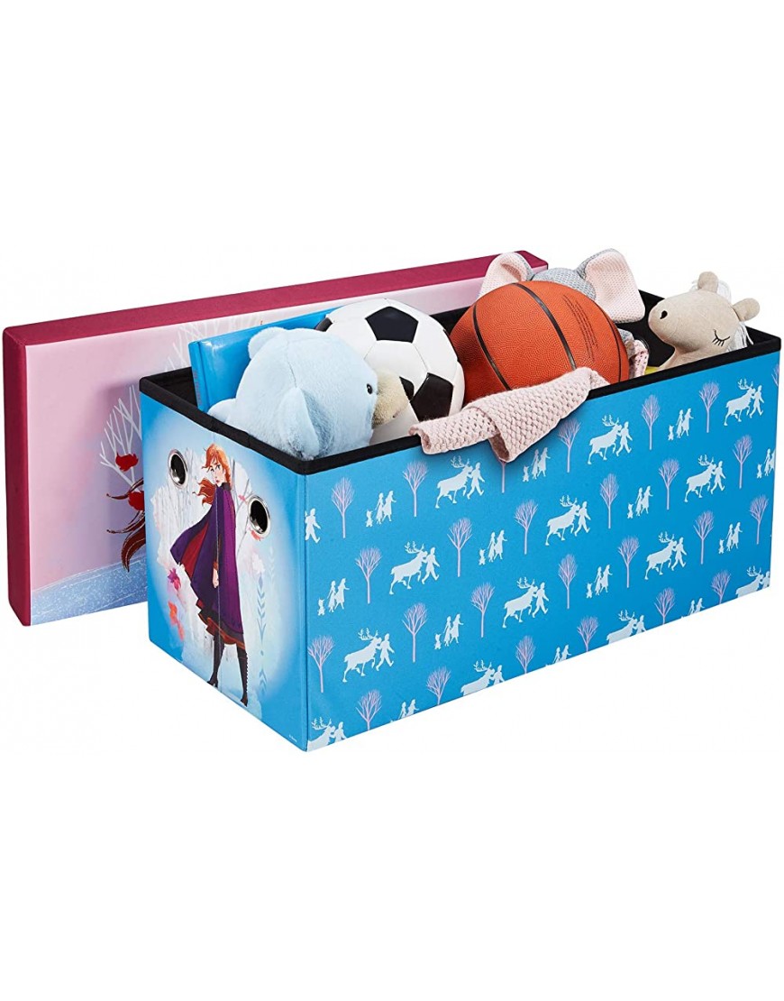 Fresh Home Elements Disney Chest inch Bench Toy Box Ottoman Storage 30 Frozen 2 - B82VBQL7N