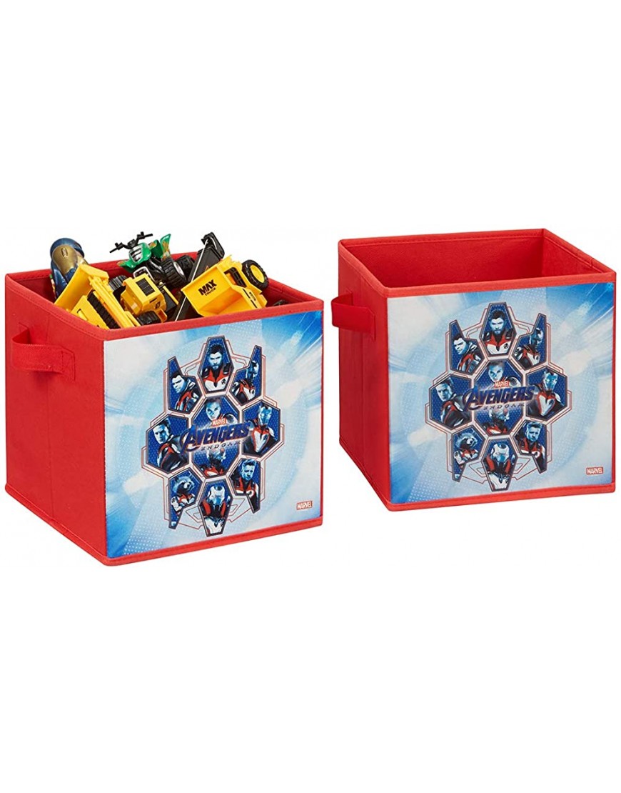 Fresh Home Elements Storage Toy 9 Avengers Bin 2-Pack - B7CDJ734U