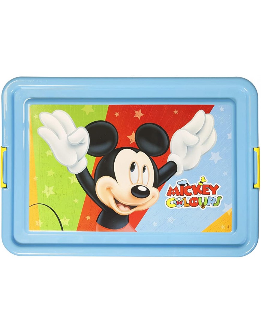 Mickey Mouse – 23 Litre Container with Lid Lockable Box Stor 04486 - B6SA9EPI4