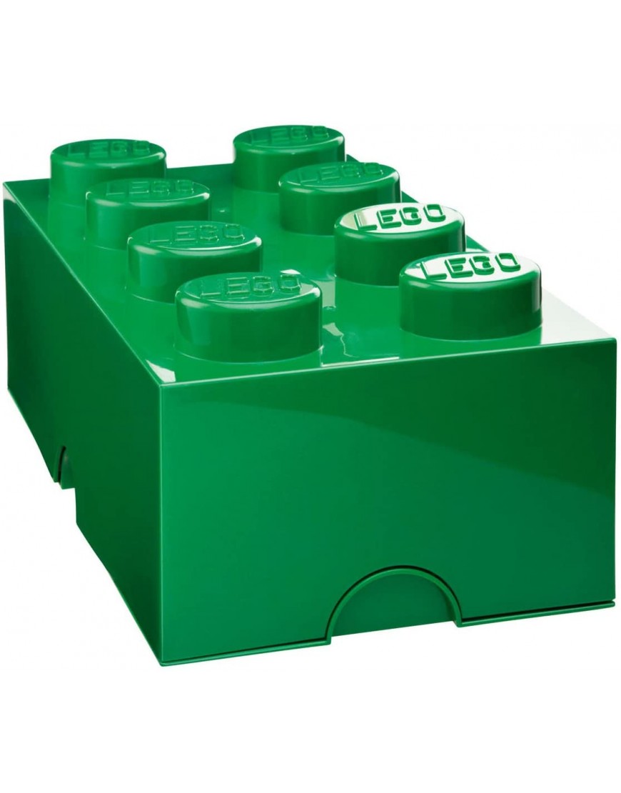 Plast Team Lego Storage Brick 8 Green - BA9RJ0ZDI