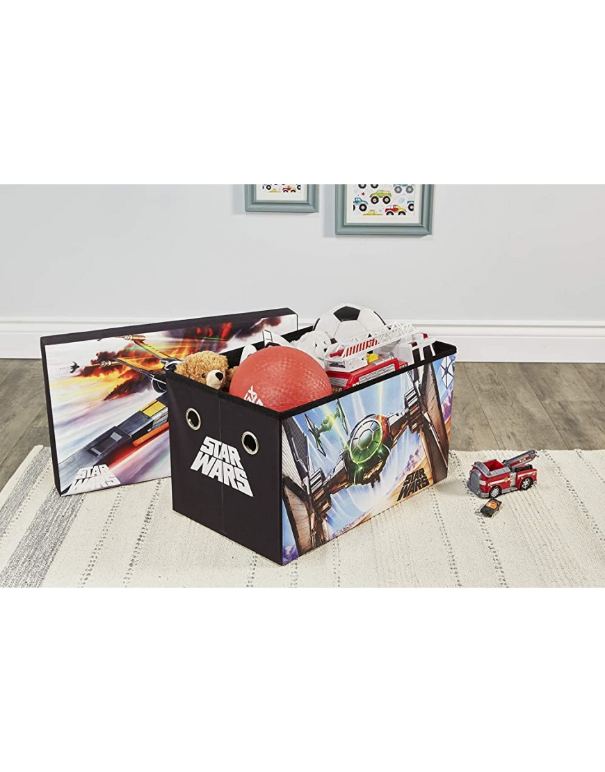 Star Wars Toy Storage Box 24-inch Chest and Bench - B3X7C578D