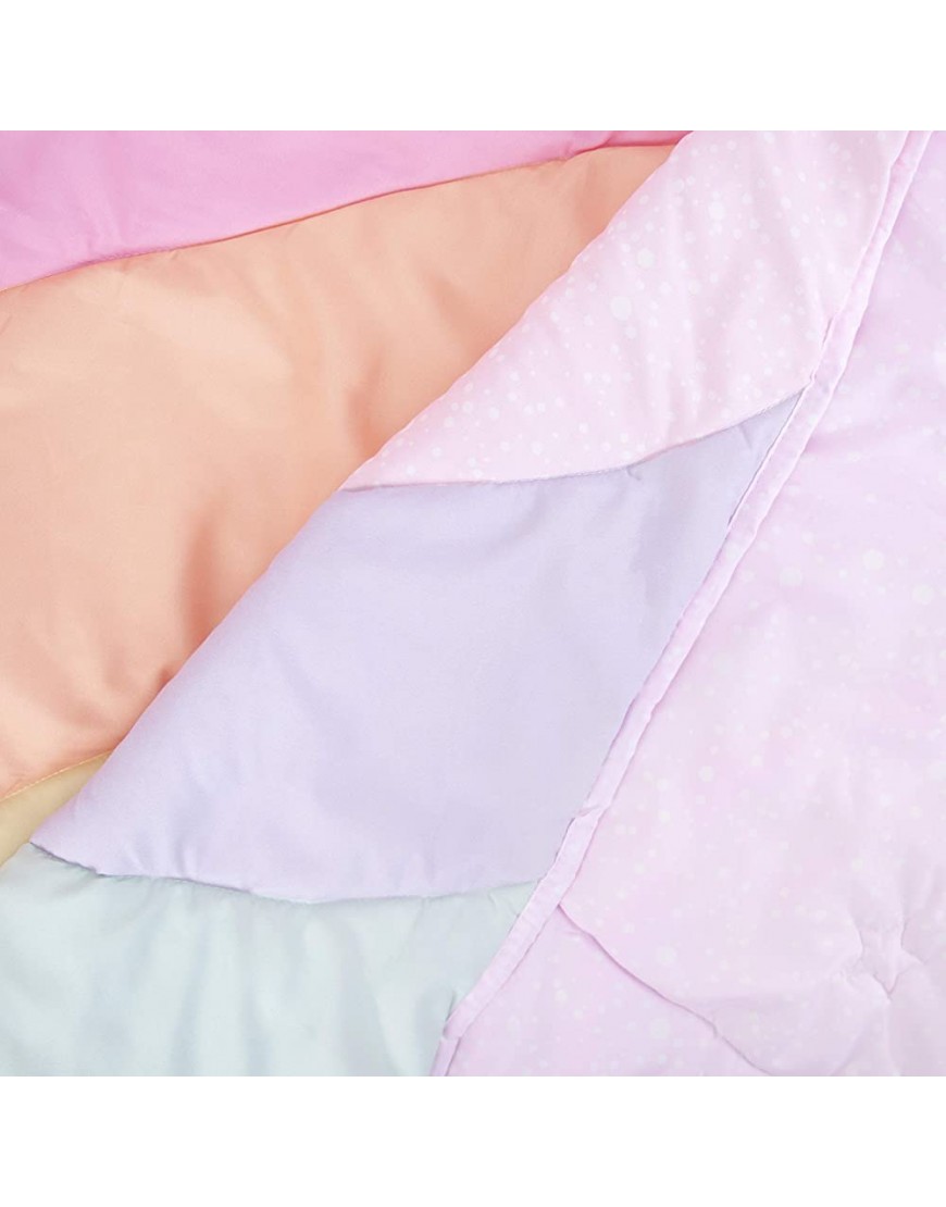 Kids Rule 2 Piece Rainbow Quilt Set Twin Multicolor - B8LSVMKPN