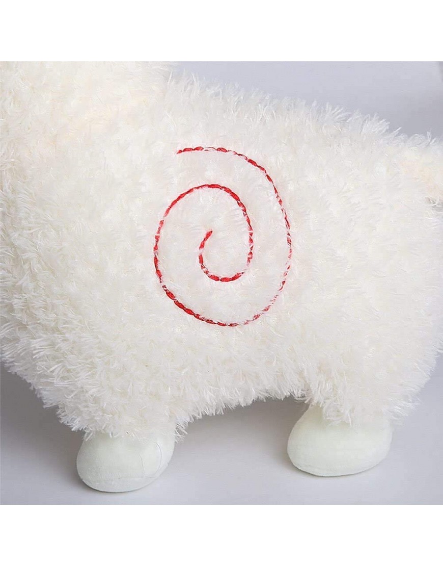18 Alpaca Plush Toy Llama Stuffed Animal Large Doll Plushie Hug Pillow Soft Fluffy Cushion Super Kawaii Gift for Birthday Girls and Lovers Washable White - B5VAODOIN