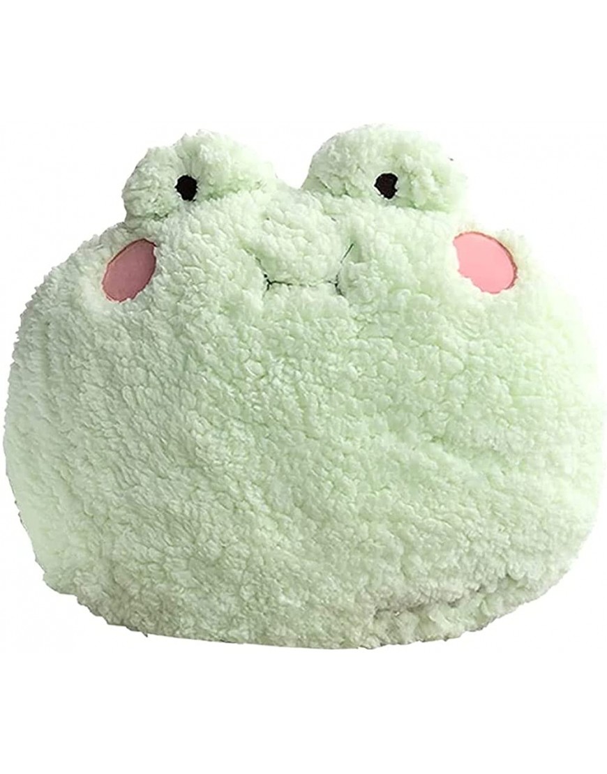 HOUI Frog Plushie Stuffed Animal Green Stuff Frog Pillow Cute Plush Frog Toy Throw Pillow for Kids Adults Girls Boys Frog - BKVRFZA8N