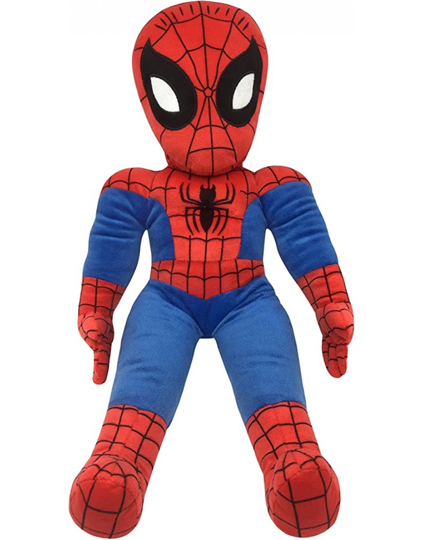 Jay Franco Marvel Super Hero Adventures Toddler Spiderman Plush Stuffed Pillow Buddy Super Soft Polyester Microfiber 20 inch Official Marvel Product - BUG8Q1HV4