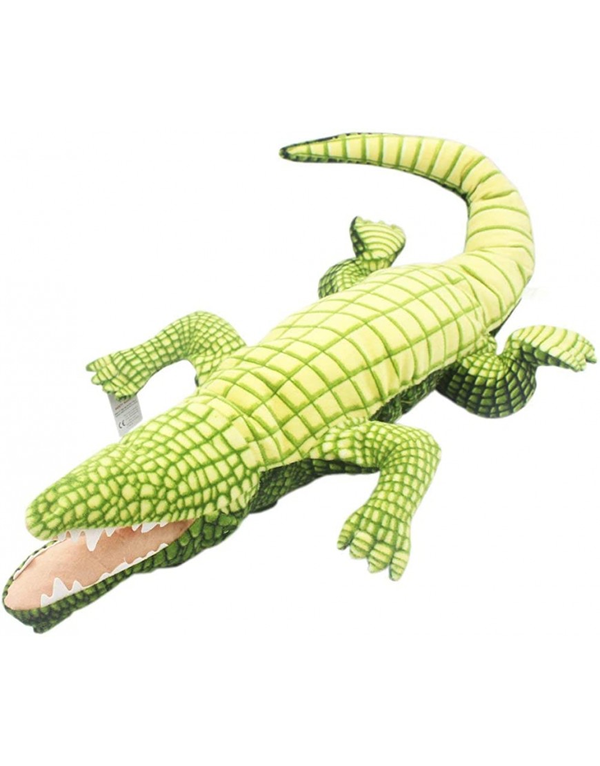 JESONN Realistic Soft Plush Animals Stuffed Toys Crocodile for Kids' Pillow and Gifts,43.3 Inches or 110CM,1PC - BKZS4QJ8Y