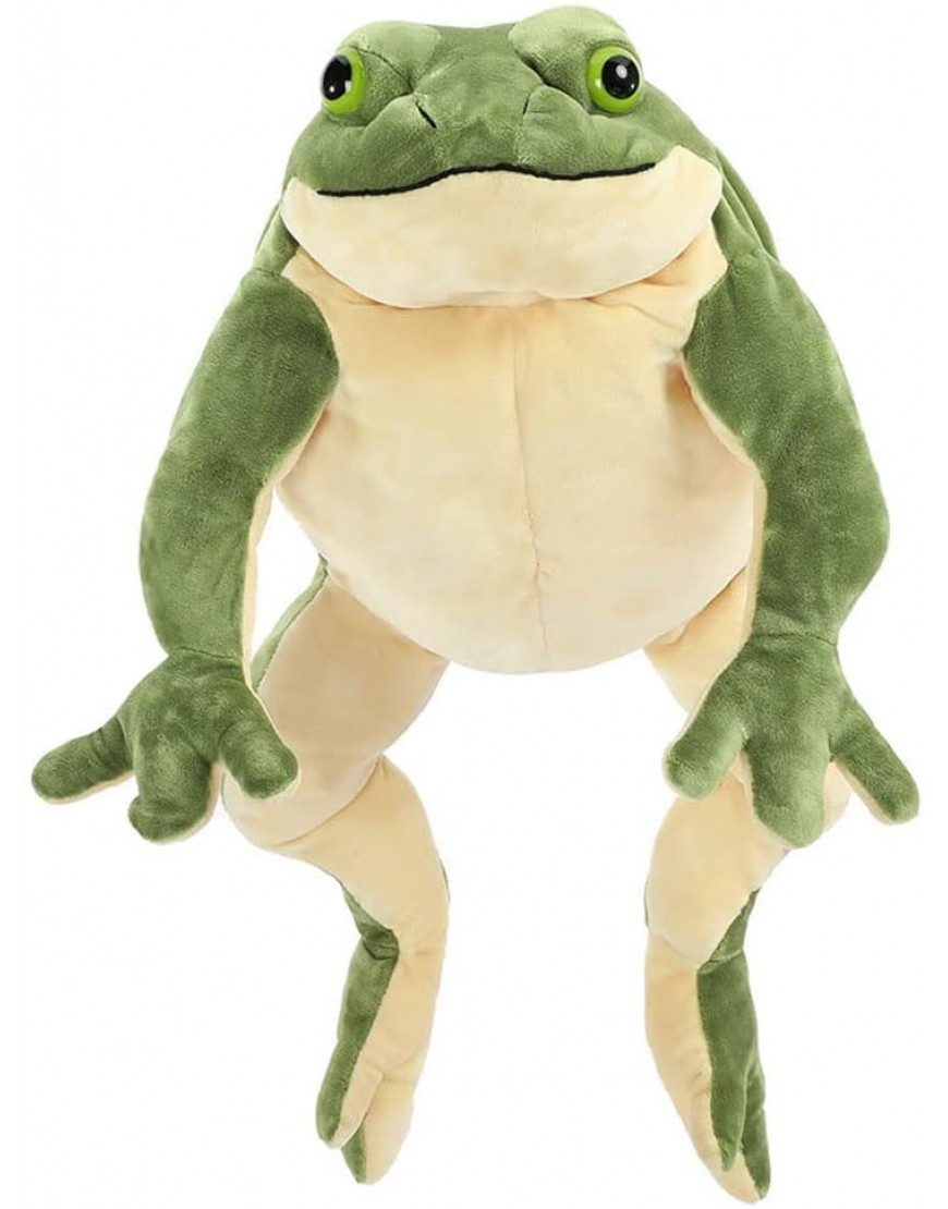 MorisMos Giant Frog Stuffed Animal Frog Plush Large Stuffed Frog Plush Big Stuffed Green Frog Pillow for Kids 22 Inch - BRGGRUKG6