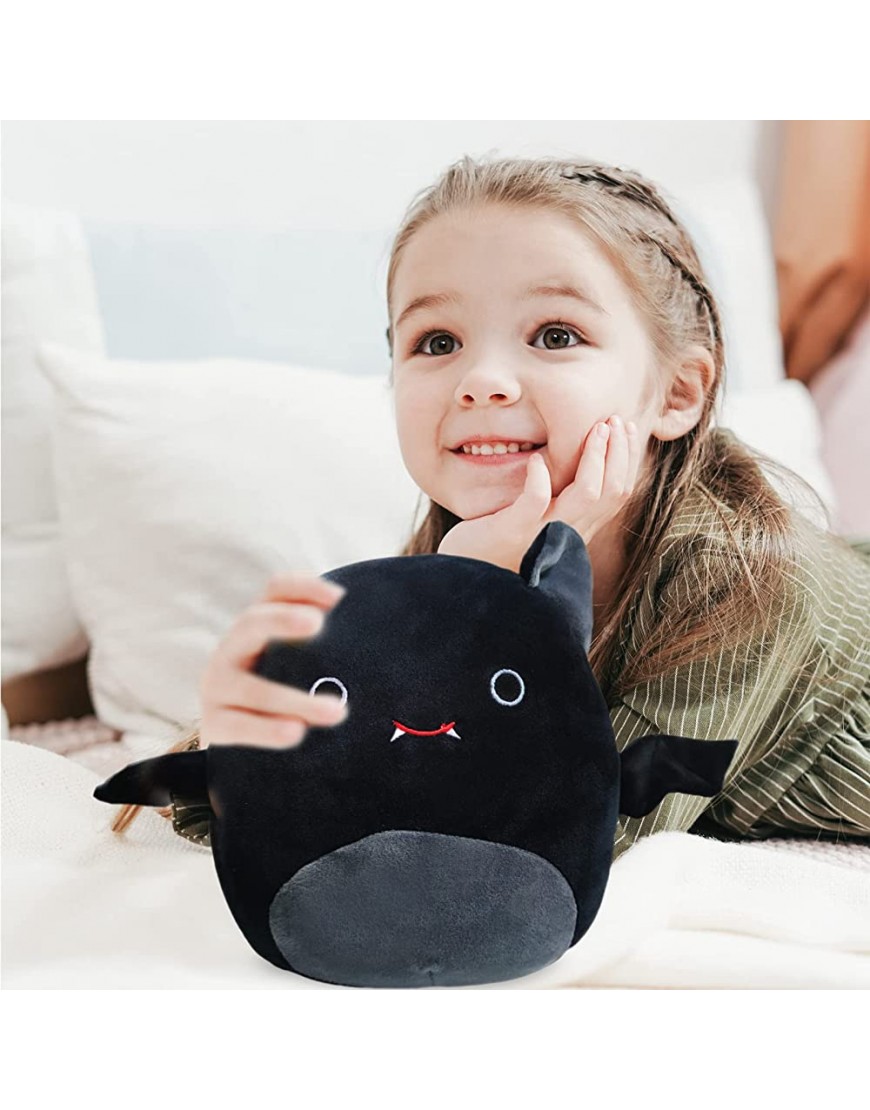 Plush Toys,Cute Bat Stuffed Animal Plush Toy 3D Dinosaur Pillow Soft Lumbar Back Cushion Plush Stuffed Toy Gifts for Children8 Inch - BSY0EL5PE