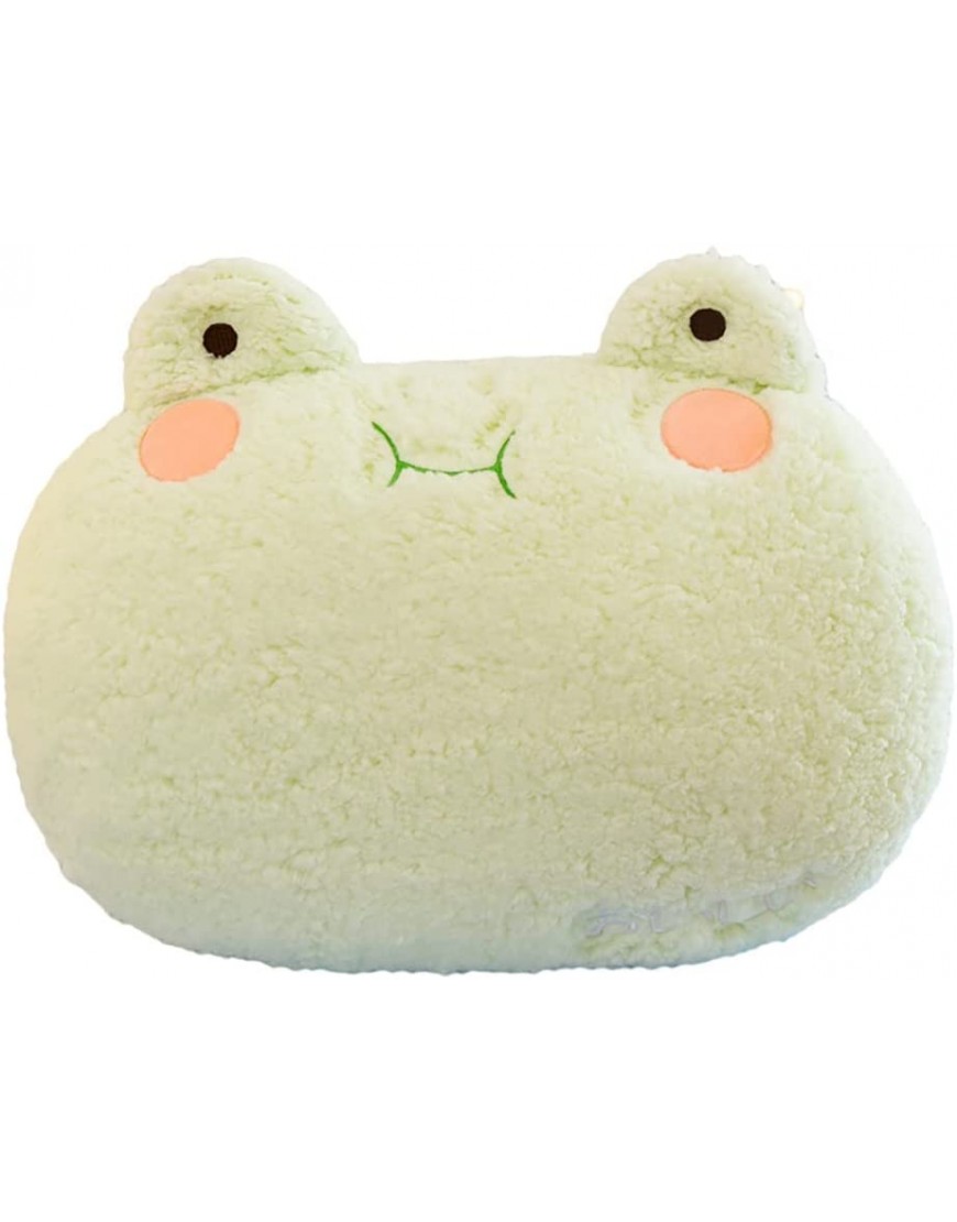 Wgxzyq Frog Plushie Pillow Frog Stuffed Animal Plush Toy Birthday Xmas Valentine's Day Gift for Kids Boys Girls Green 14inch - BOFTF0WWR