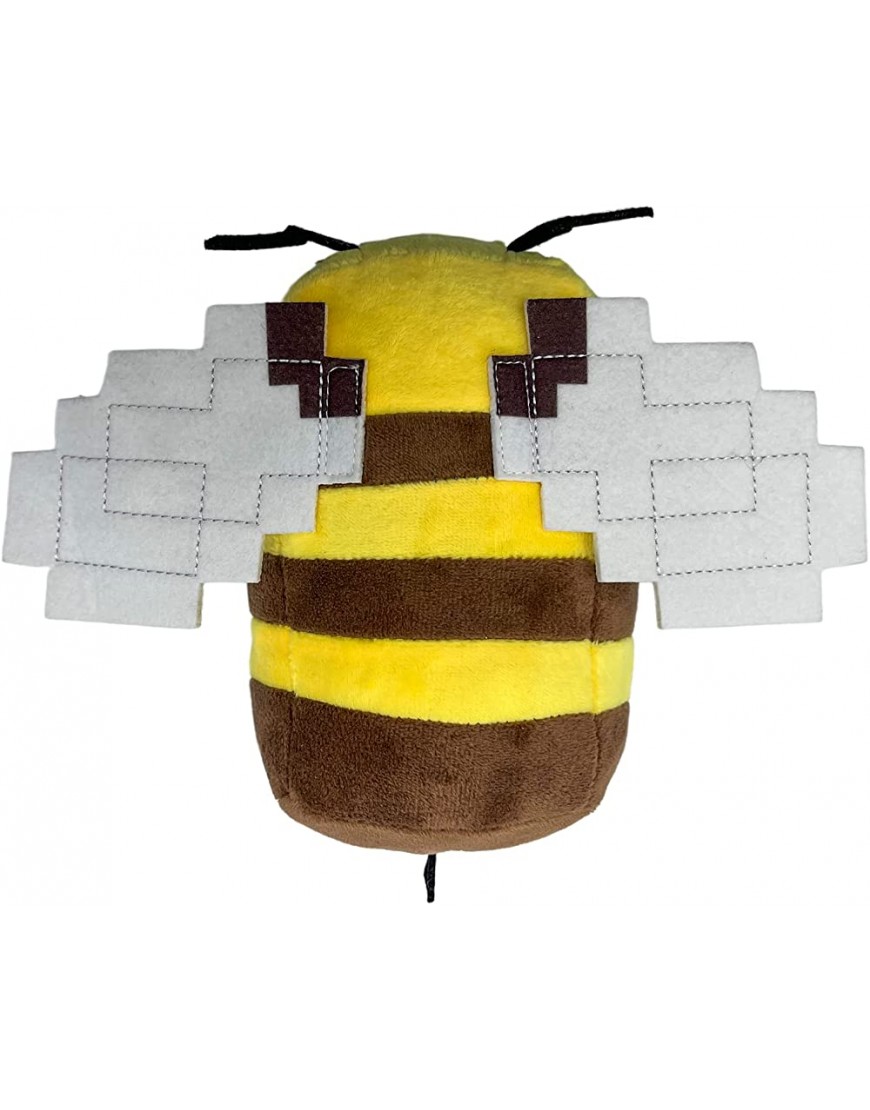Yellow Bee Pulsh Toys 8 Inch Soft Cute Bee Stuffed Animal Plushies Pillow Doll Kids Birthday Gift Home DecorationYellow - BAXBWB4MK