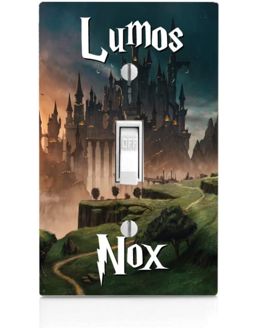Lumos Nox Castle Light Switch Plate - BGDQYN8D6