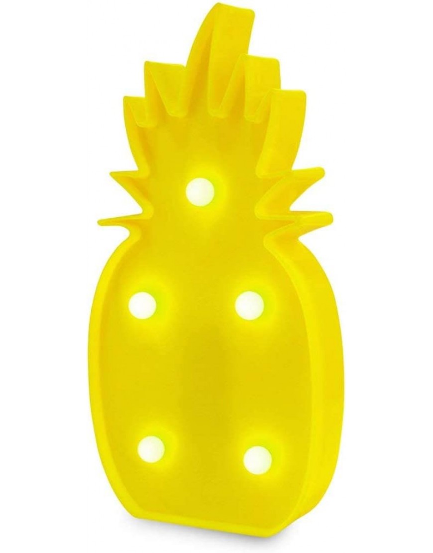 Pineapple Light,LED Cute Pineapple Night Table Lamp Light for Kids' Room Bedroom Gift Wall Party Holiday Home Decorations Yellow - B63X7F2RD