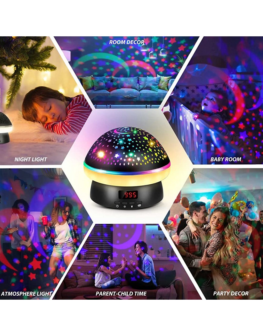 VAV Toys for 3-8 Year Old Boys Star Projector Night Light for Kids with Remote Control Timer Christmas Birthday Xmas Gifts for 3-10 Year Old Boys Girls Aesthetic Room Decor Ideal Toddler Boy Toys - BFR96MGHL