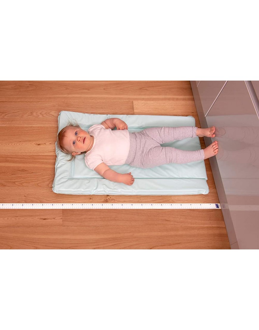 Measure Me! Baby Roll-up Door Frame Growth Height Chart for Children Kids Room Little White One cm - BKHMEWAC2