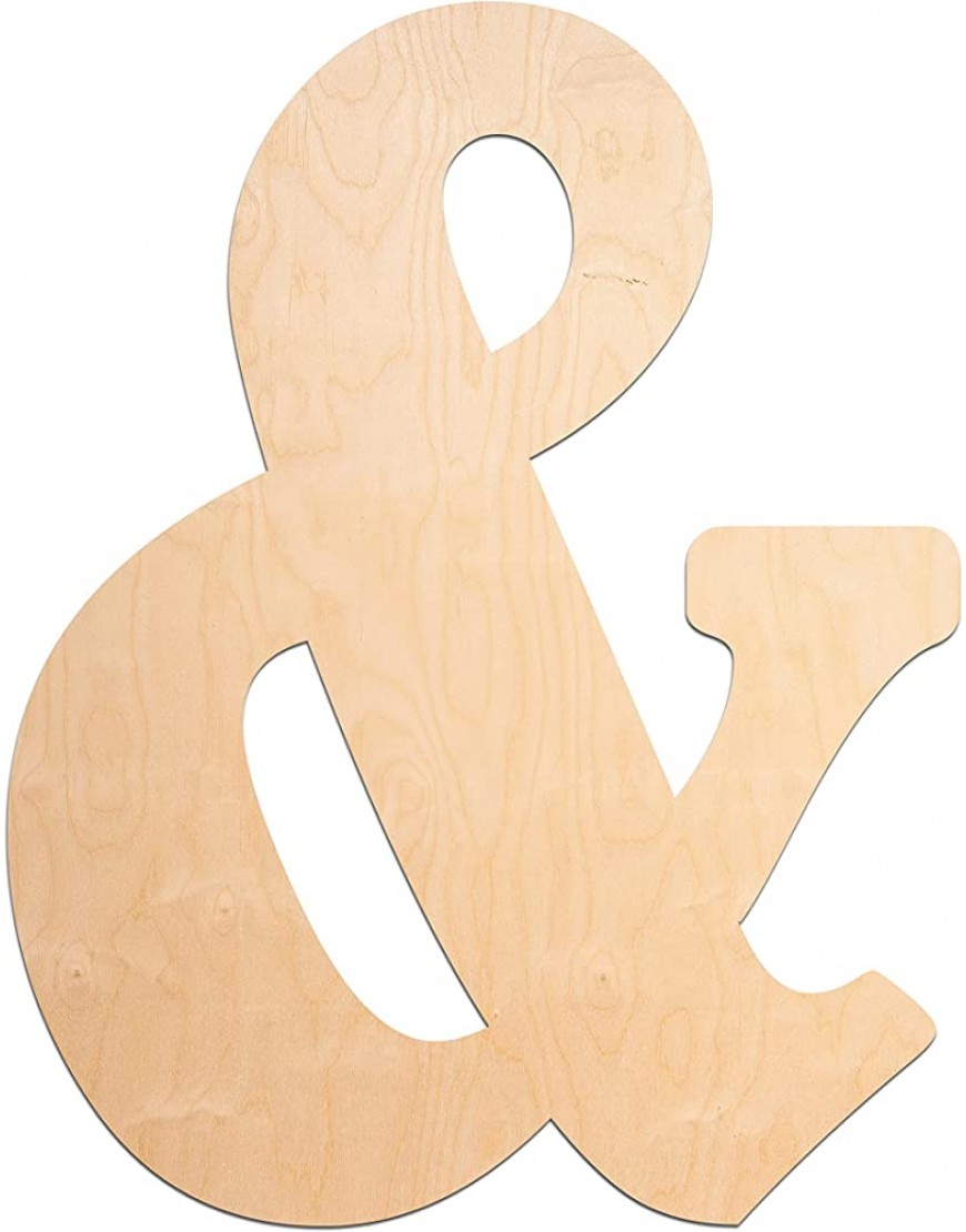 15 In. Character & Unfinished Vintage Monogram Wood Letter. For your DIY Decor such as Door Hanger Wall Decor Character for Birthday Wedding & - B4JLN7TFG