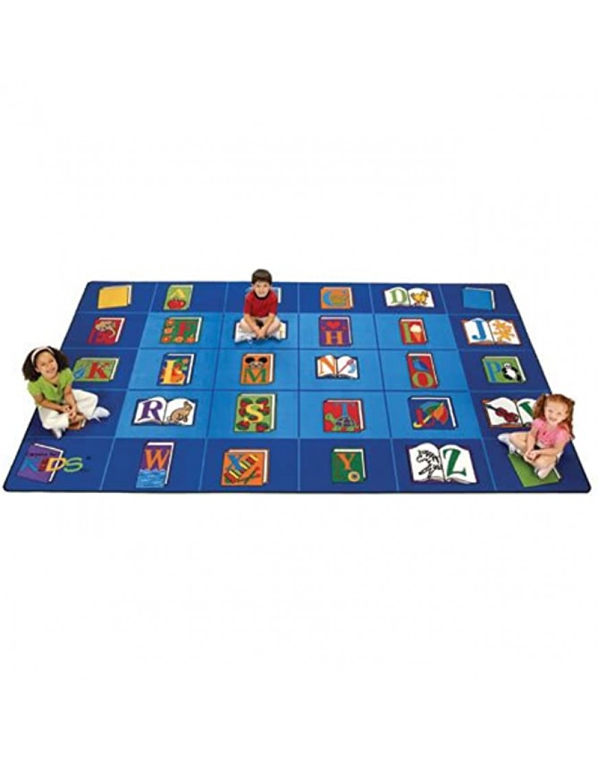 Carpets for Kids 2600 Reading by The Book Seating Rug 5ft 10in x 8ft 4in Rectangle - BR8TB61CD