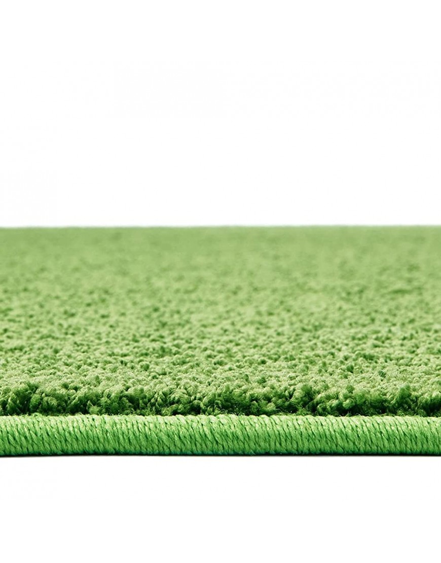 Carpets for Kids 5100.3010 KIDply Soft Solids Grass Green 6ft x 9ft Rectangle - BVWSWMO2M