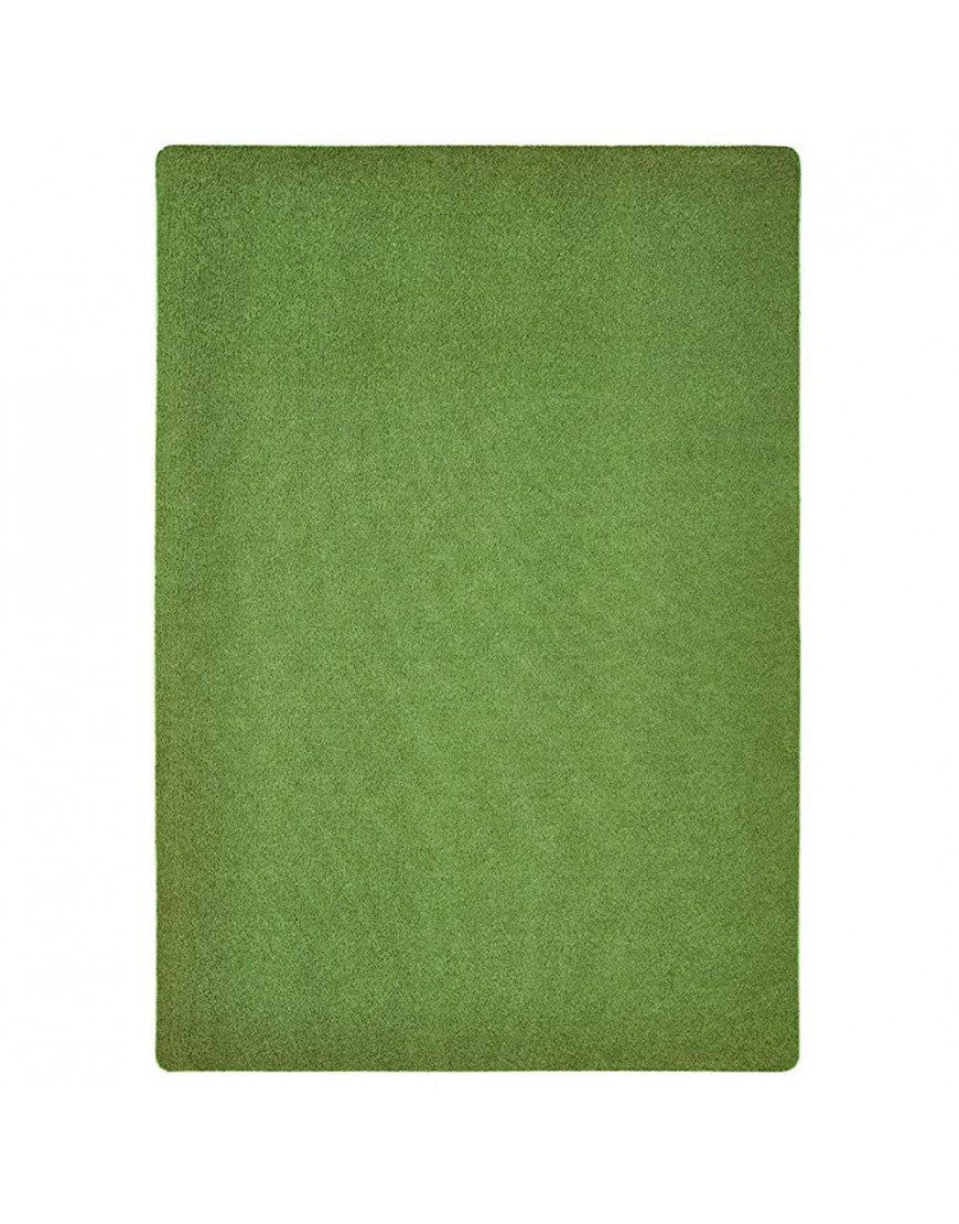 Carpets for Kids 5100.3010 KIDply Soft Solids Grass Green 6ft x 9ft Rectangle - BVWSWMO2M