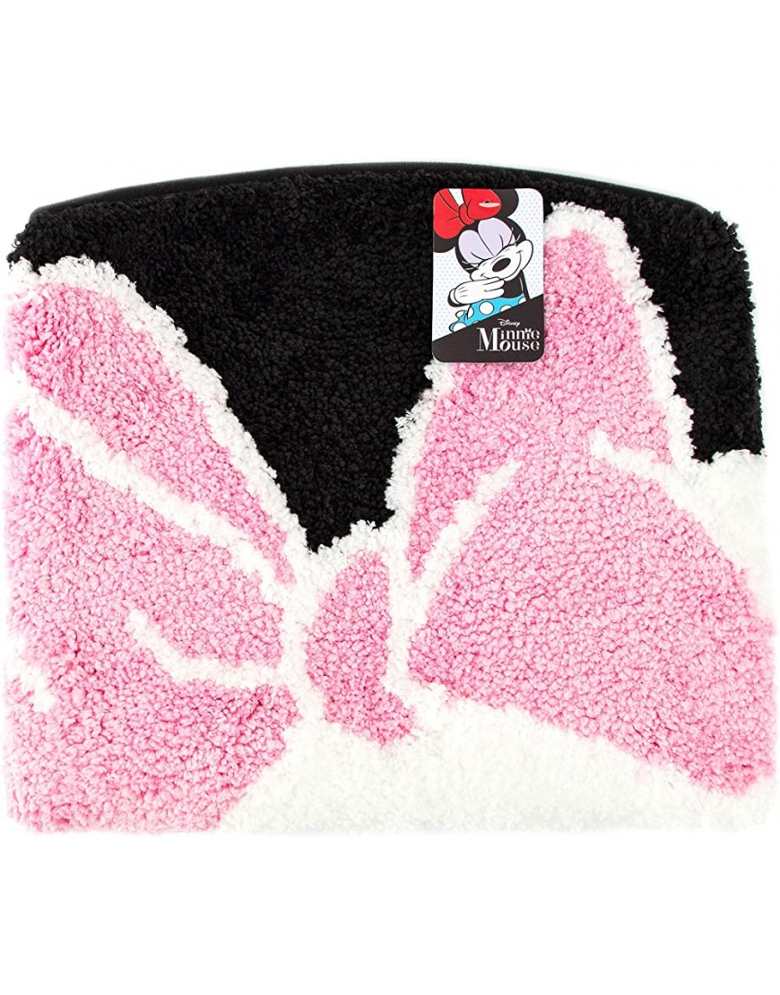Disney Minnie Mouse Cherry Tufted Polyester Bath Rug Kids Bath Official Disney Product - BVQYJ5M4J
