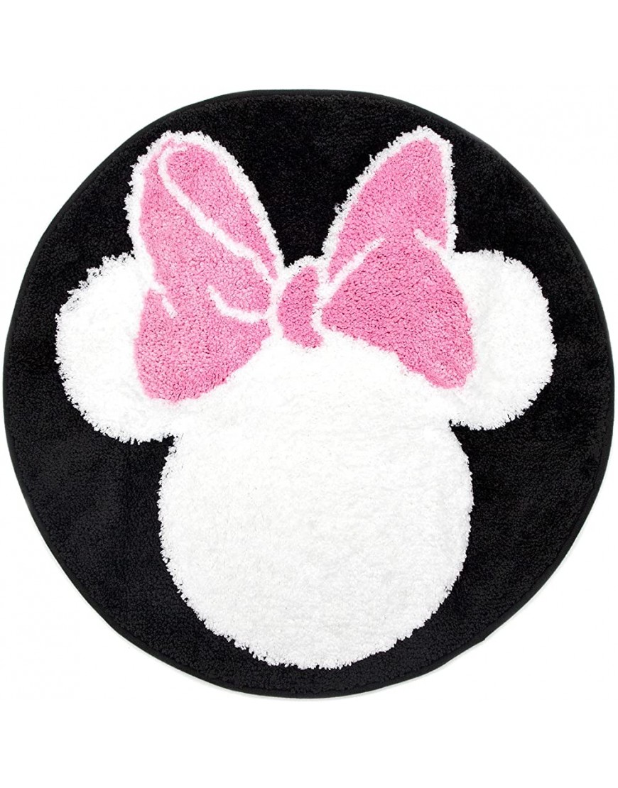 Disney Minnie Mouse Cherry Tufted Polyester Bath Rug Kids Bath Official Disney Product - BVQYJ5M4J