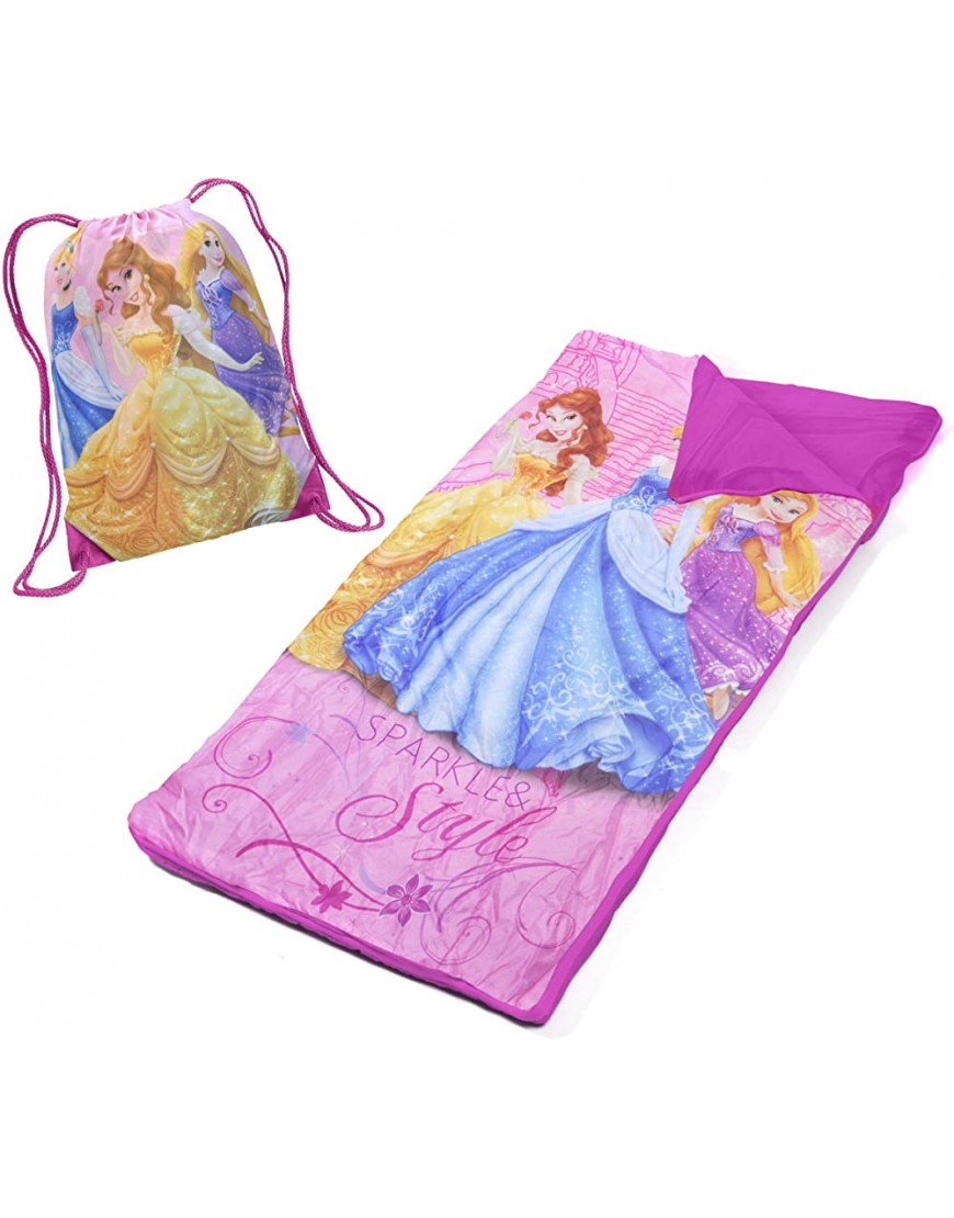 Disney Princess Slumber Bag Set Multicolor 26x46 - BHVXRV1VV