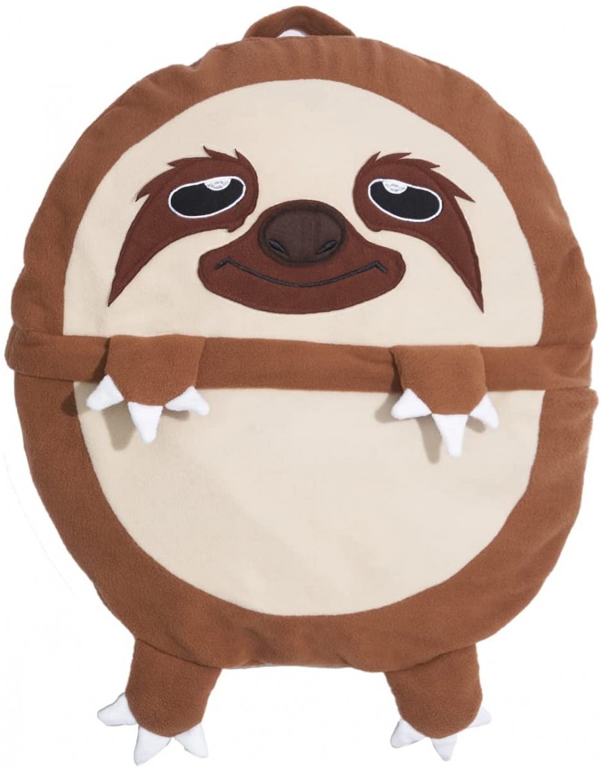 Sloth Slumber Bags 2 in 1 Nap Pillow Portable Foldable Sleeping Bag 55x21 Inches Nap Pad for Children Boys and Girls - B6HNKRBRH