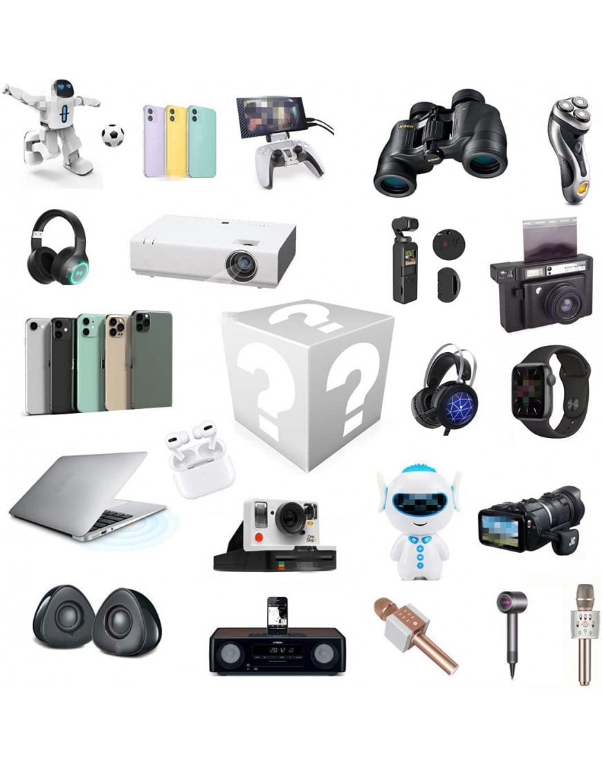 2022 Storage Box Lucky Electronic Products Boxes Excellent Value for Money Random Give Yourself A Luck Or As A Gift to Family Friends - BXKZBSVZ7