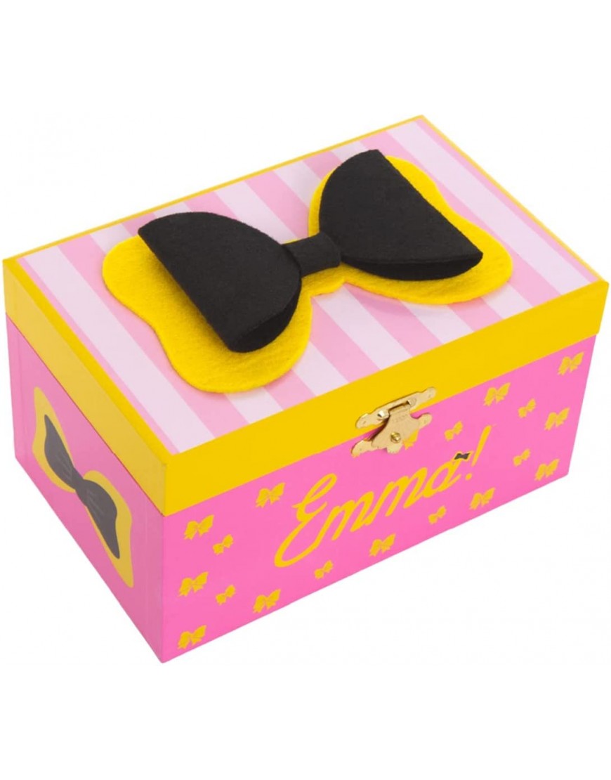 The Wiggles Emma Musical Jewelry Box Comes with Wearable Hairbow Gift for Wiggles Fans Music For Kids Wiggles Toys Fruit Salad Australian - BCMRQCUWD
