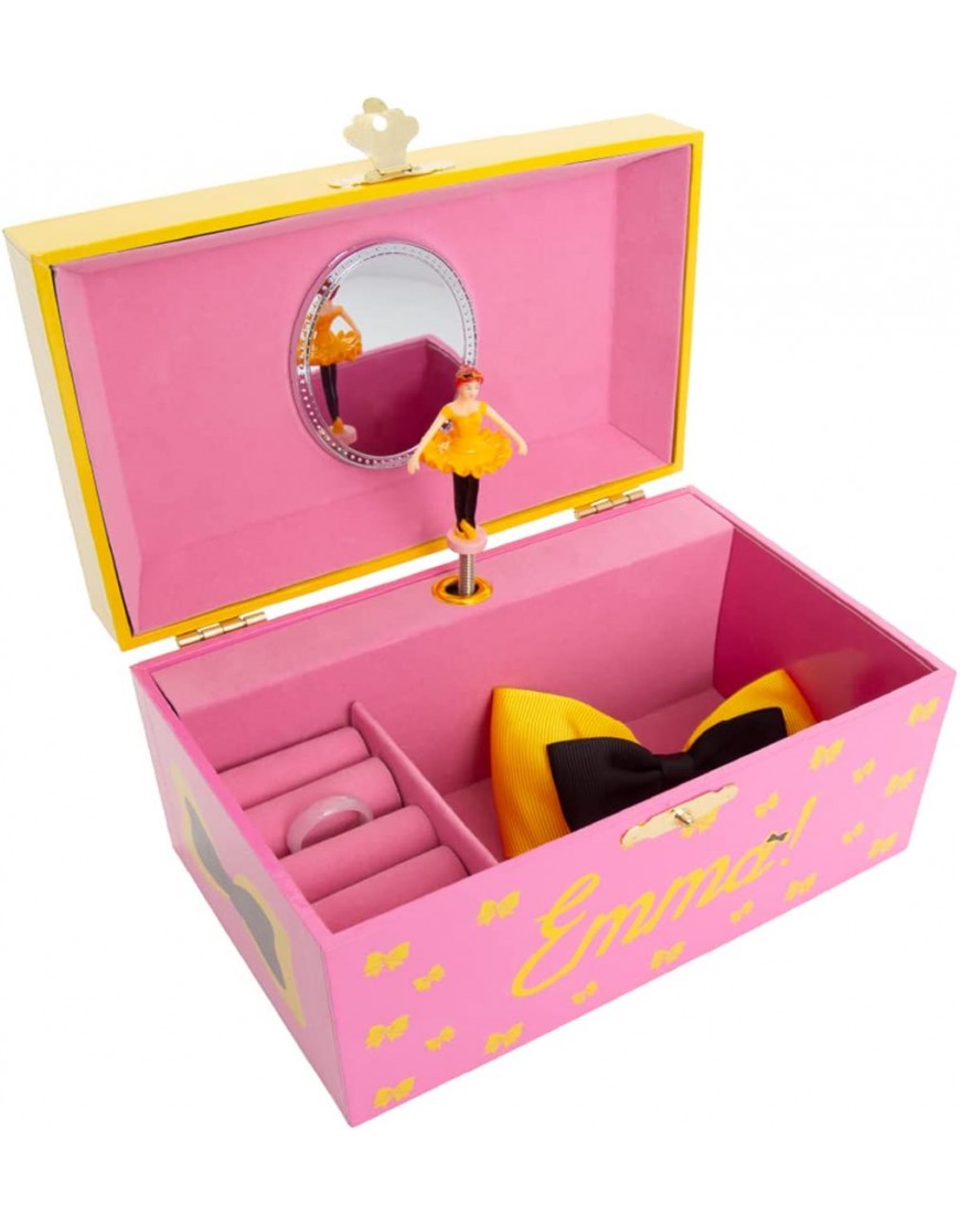 The Wiggles Emma Musical Jewelry Box Comes with Wearable Hairbow Gift for Wiggles Fans Music For Kids Wiggles Toys Fruit Salad Australian - BCMRQCUWD