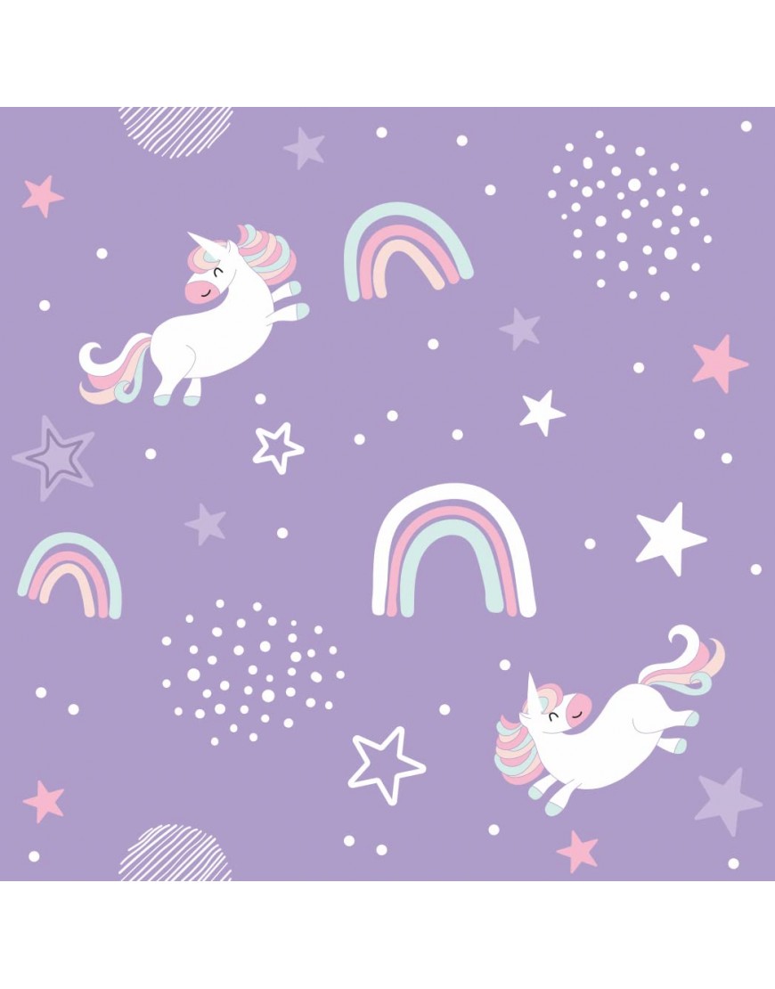 GROW WILD Changing Pad Cover 3 Pack | Soft & Stretchy Jersey Cotton | Baby Changing Table Pad Cover | Diaper Changing Pad Covers for Girls or Boys | Wipeable Sheets | Pink Purple Unicorn - BHN42PQJ7
