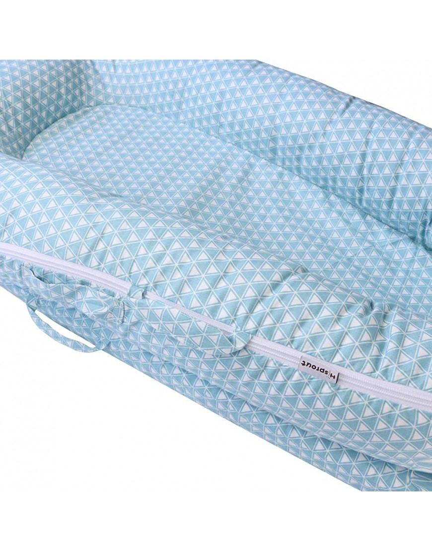 Hi Sprout Newborn Baby Nest Change Extra Cover Suit for All Dockatot Deluxe Docks Blue Ocean - BK905IKSE