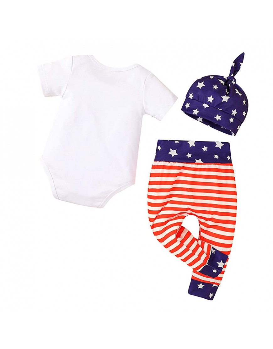 4th-of-July Independence Day Costume Letter Printed Newborn Infant Baby Boy Striped Hooded Sweatshirt and Pants Nightmare Before Bed Time 6-12 Months White and Black - B5WOQOU9N