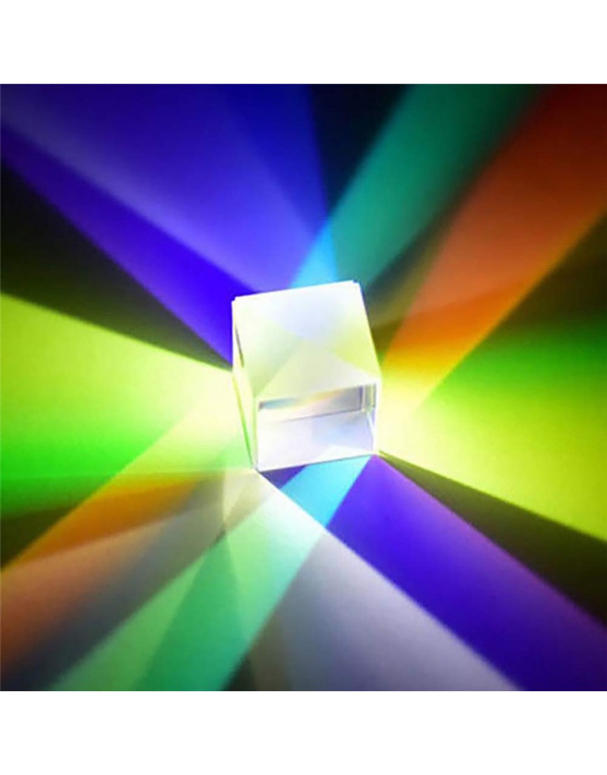 Anniston Kids Toys Optical Glass X-Cube Dichroic Cube Prism RGB Combiner Splitter Educational Gift Novelty Gag Toys for Baby Children Toddlers Boys & Girls - BOC8RM17I