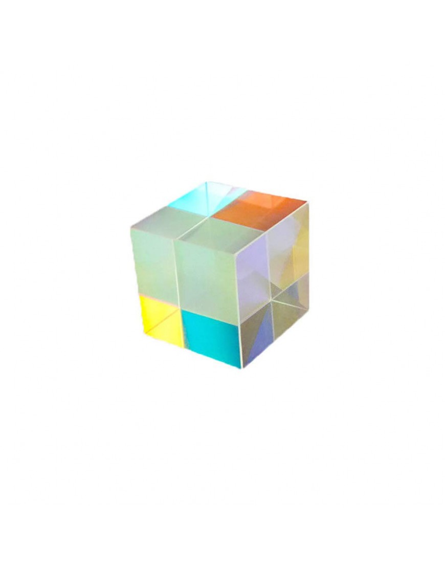 Anniston Kids Toys Optical Glass X-Cube Dichroic Cube Prism RGB Combiner Splitter Educational Gift Novelty Gag Toys for Baby Children Toddlers Boys & Girls - BOC8RM17I