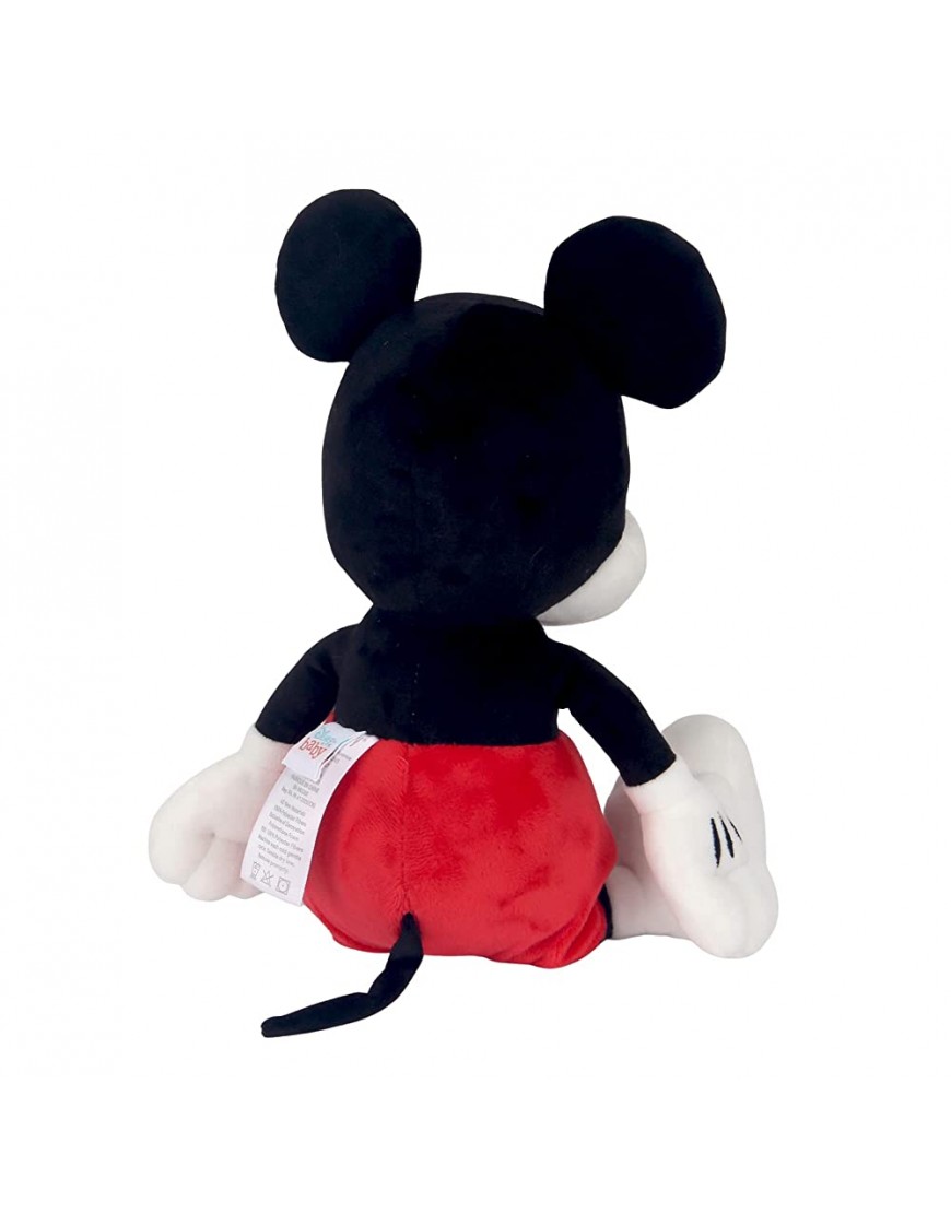 Lambs & Ivy Disney Baby Red Black Mickey Mouse 14” Stuffed Animal Toy - BTLBRJJDV