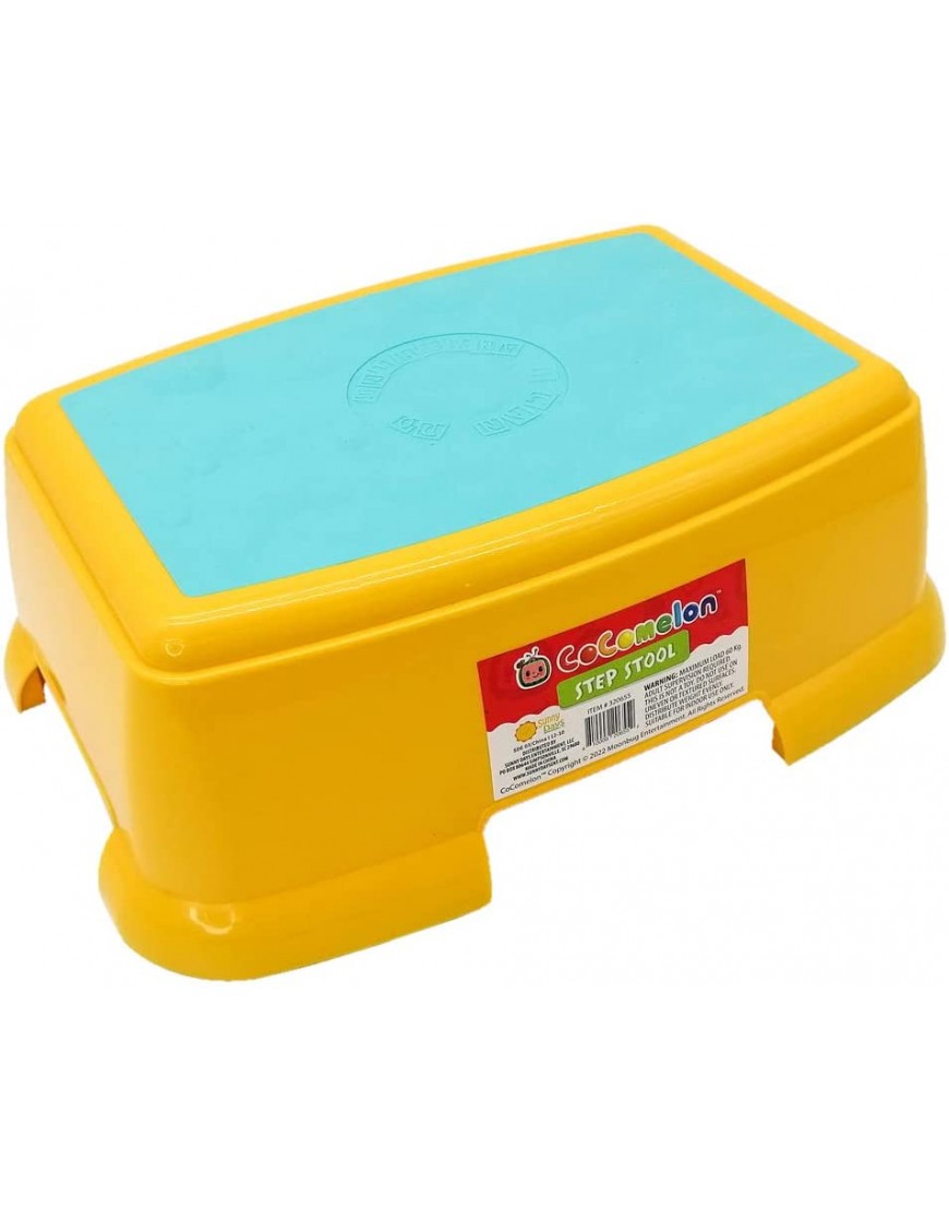 CoComelon Step Stool for Kids Toddler Step Stools for Toilet Potty Training | Sunny Days Entertainment - BG1ZY5C7B