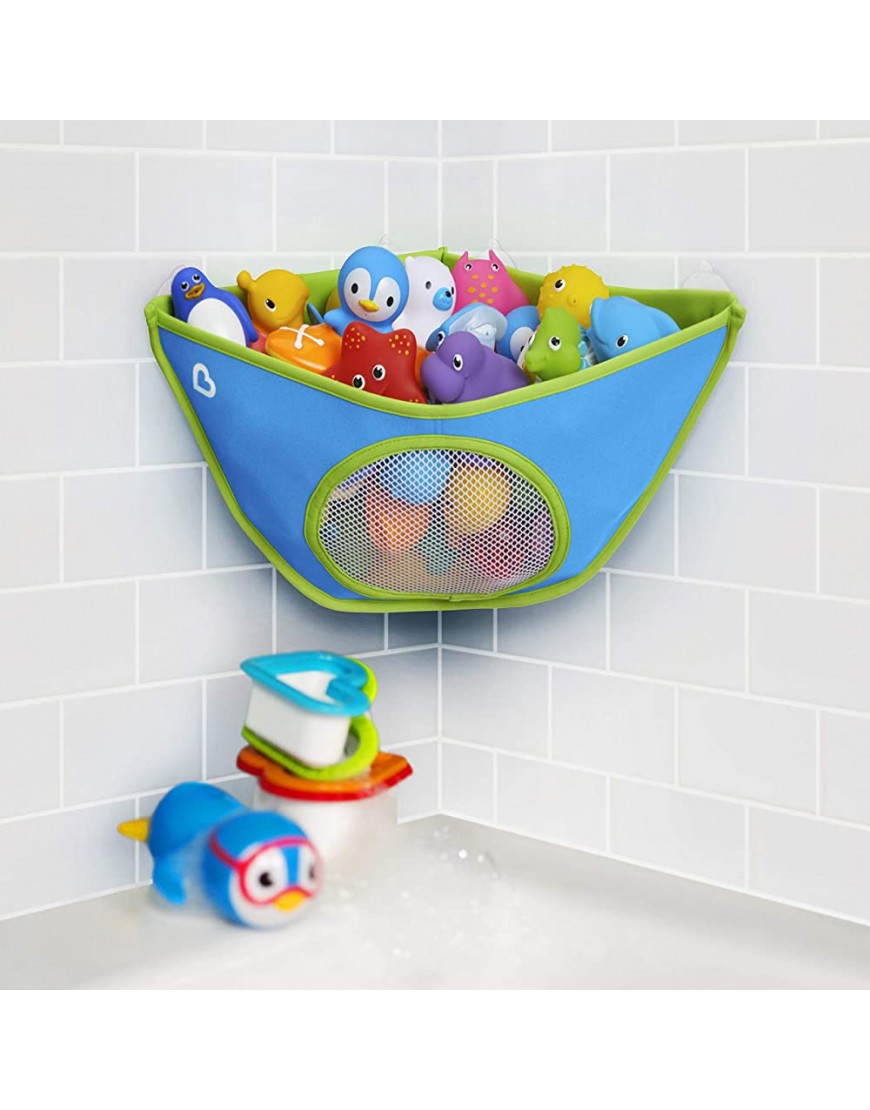 Munchkin High'n Dry Bath Toy Organizer Blue - BKTJRI0RV