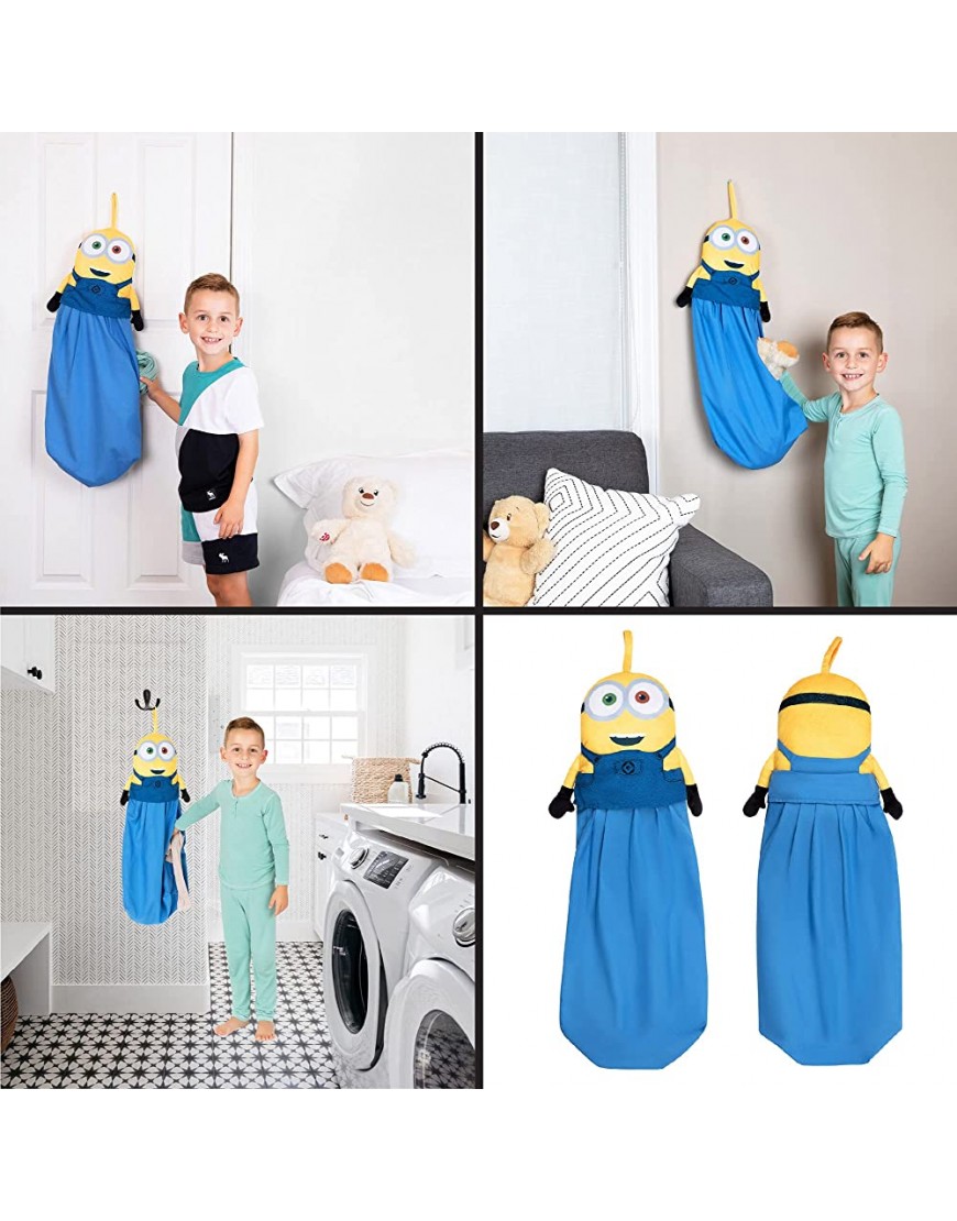 Franco Kids Room Laundry Hanging Happy Hamper One Size Minions The Rise Of Gru - B2Y9NTXZS