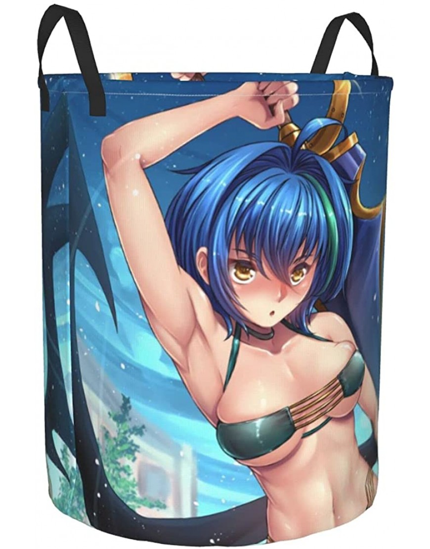 High School DxD Xenovia Quarta Anime Laundry Basket Large Fabric Dirty Clothes Hampers for Bedroom Nursery Baby Hamper Easy Carry Durable - BMED4KFY7