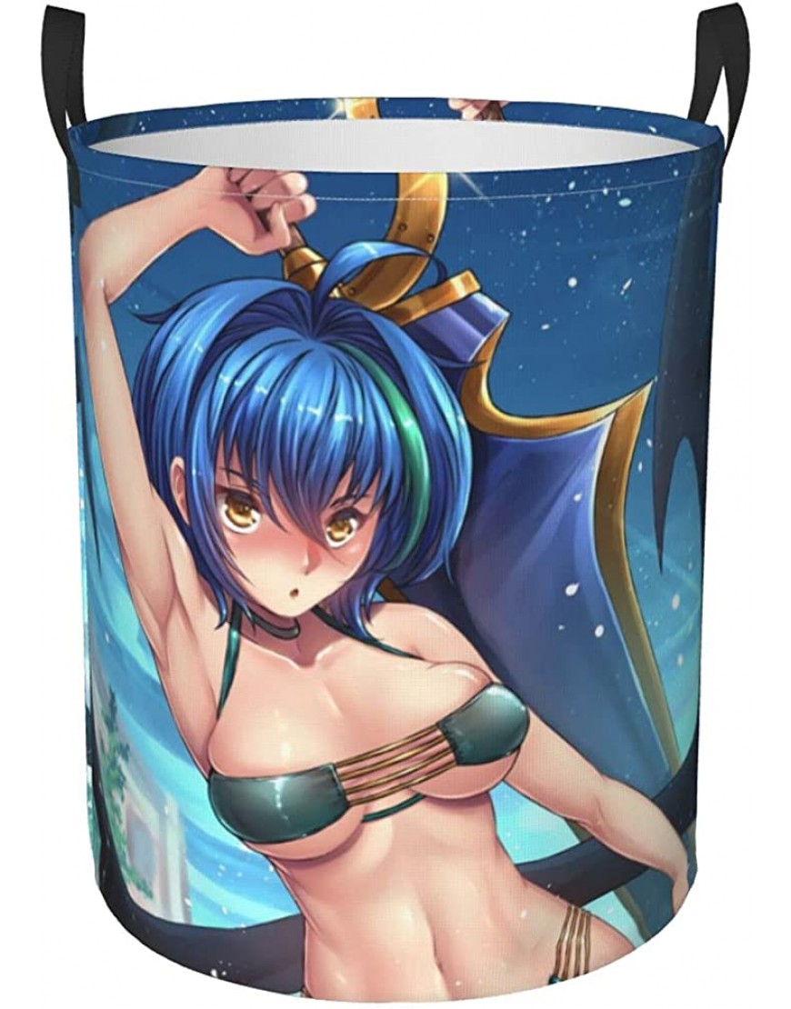 High School DxD Xenovia Quarta Anime Laundry Basket Large Fabric Dirty Clothes Hampers for Bedroom Nursery Baby Hamper Easy Carry Durable - BMED4KFY7