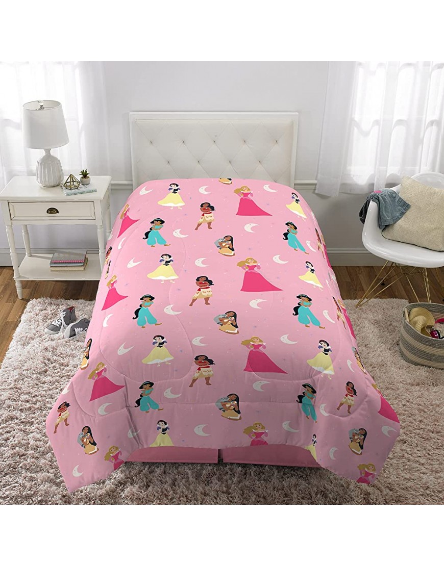 Franco Kids Bedding Soft Microfiber Comforter Twin Disney Princess - BJUZSEU69