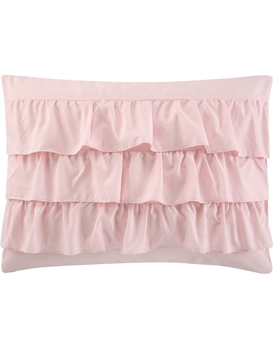 Heritage Kids Ruby Ruffle 2 Piece Comforter Set Blush Twin - BQDGY0WGJ