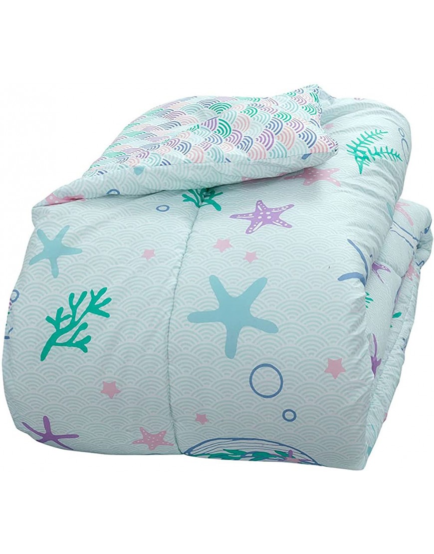 Kidz Mix Mystical Mermaid Bed in a Bag Twin Blue - BEIS86MGA