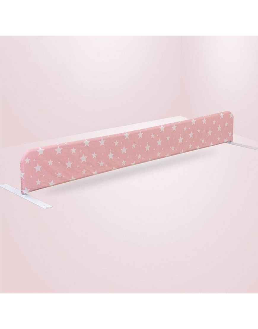Baby Bed Fence Stainless Steel Isolation Fence Cotton Cloth Cover Household Bedding Baby Fence -190x50x26cm Color : C - B7BC62ULF